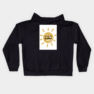 Sunshine card Kids Hoodie